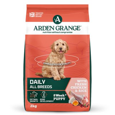 Arden Grange Daily Puppy – Čerstvé kuře & rýže