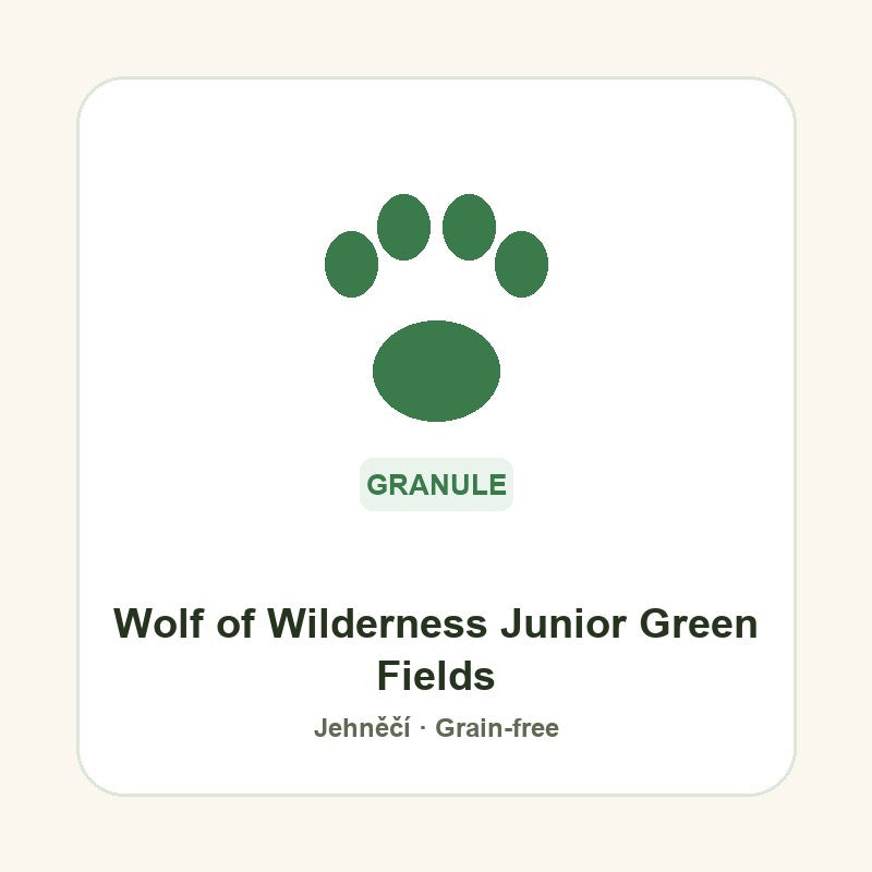 Wolf of Wilderness Green Fields